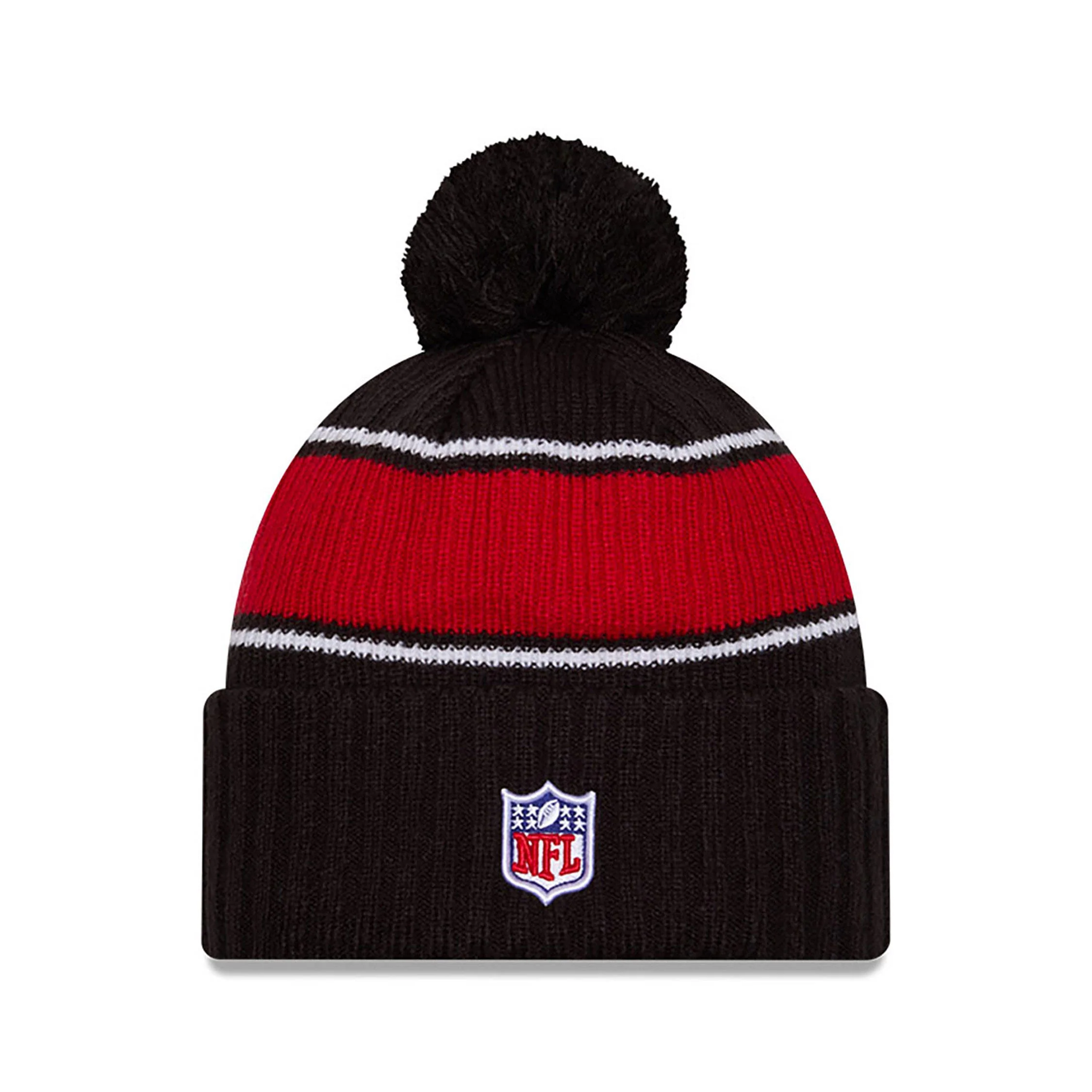Atlanta Falcons NFL Sideline 2024 Sport Knit Beanie Hat - Image 3