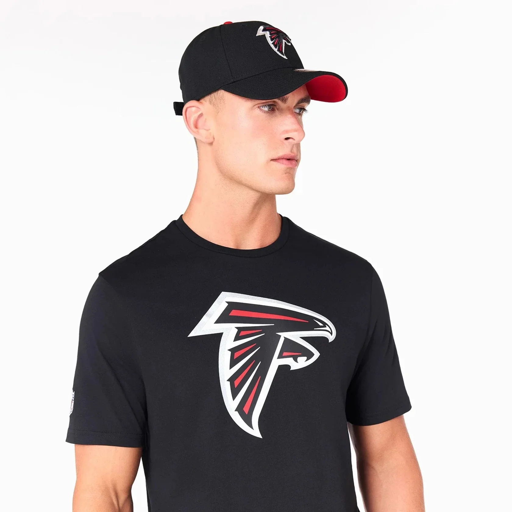 Atlanta Falcons Regular Black T-Shirt - Image 5