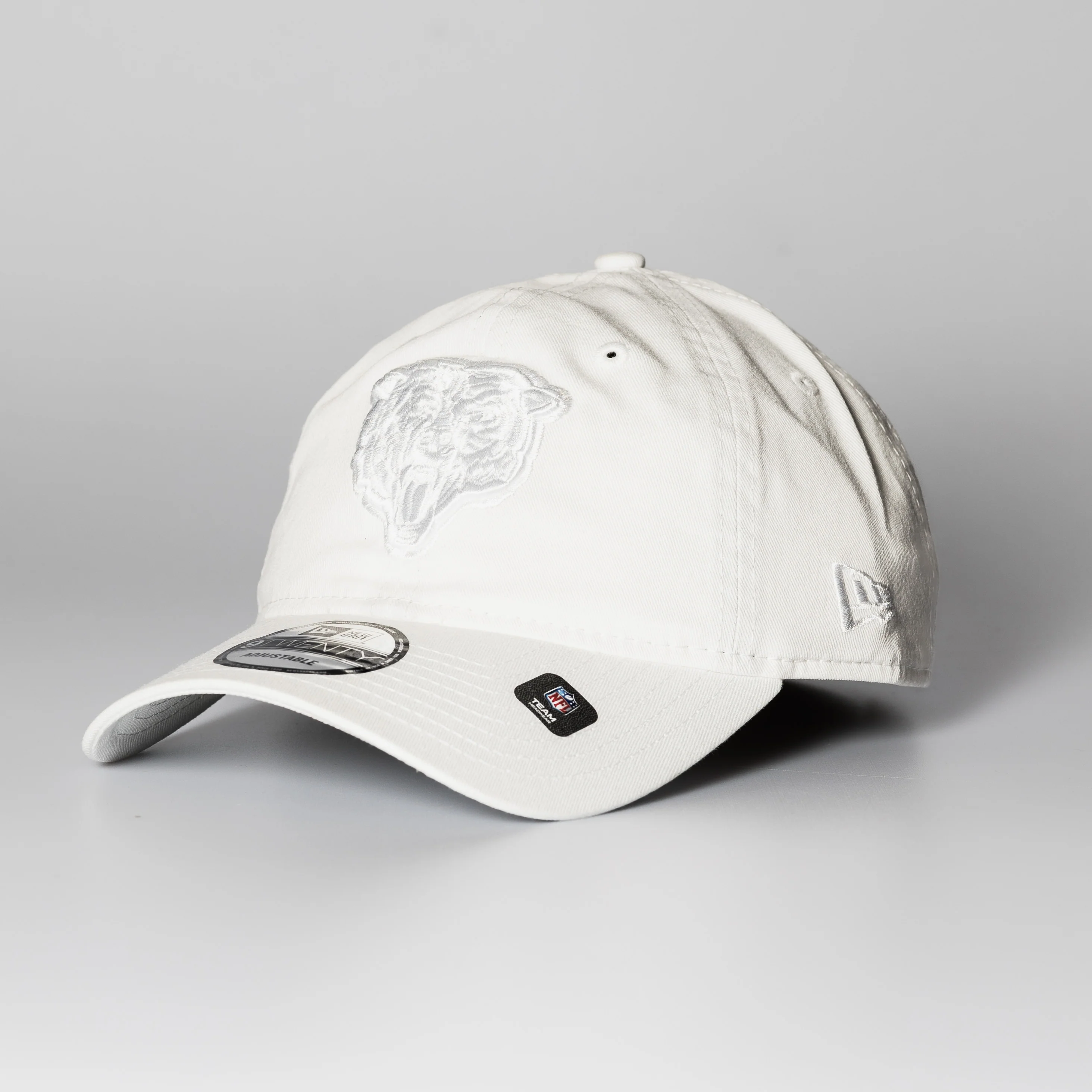 Chicago Bears White 9Twenty Adjustable Cap