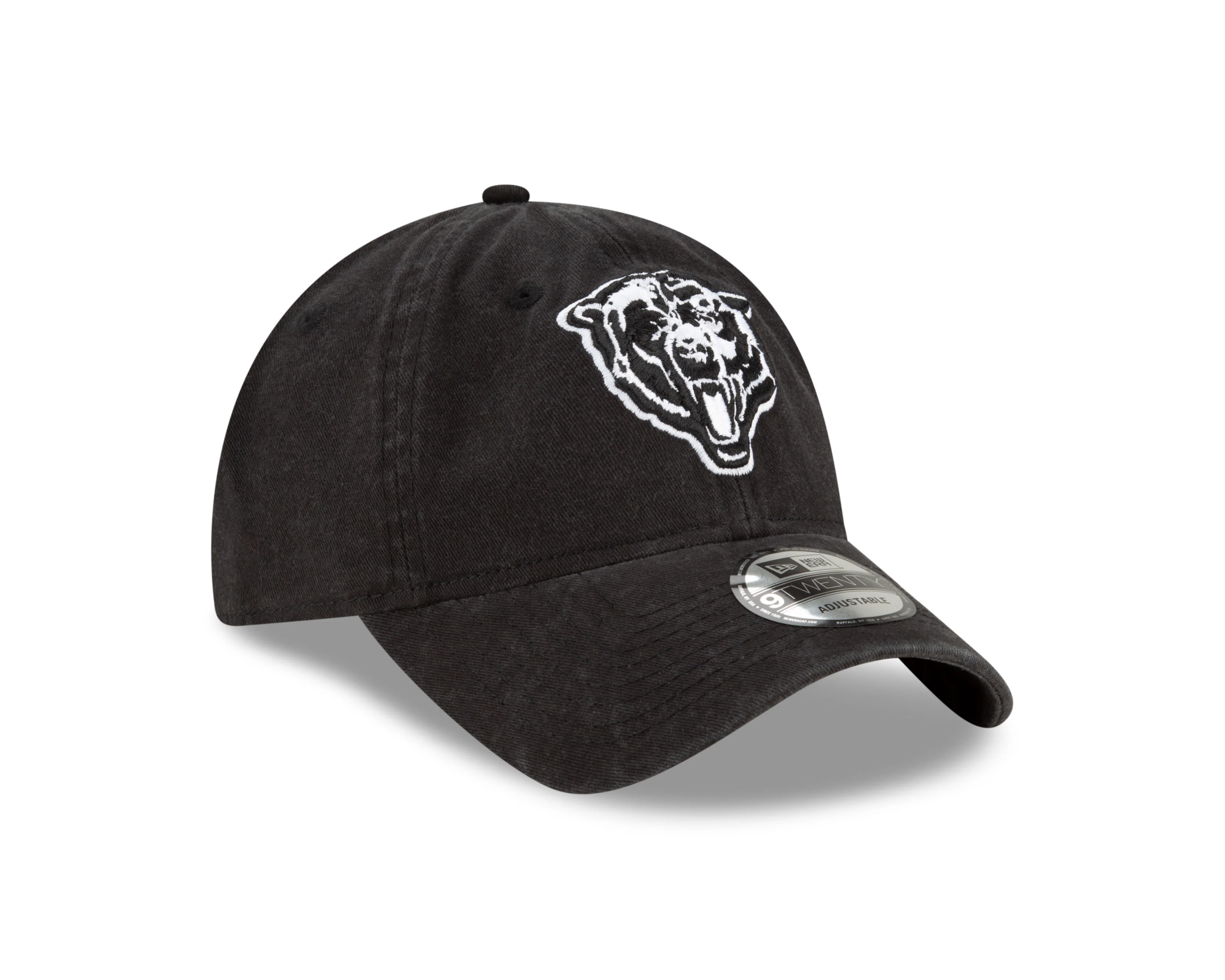 Chicago Bears Black 9Twenty Adjustable Cap - Image 3