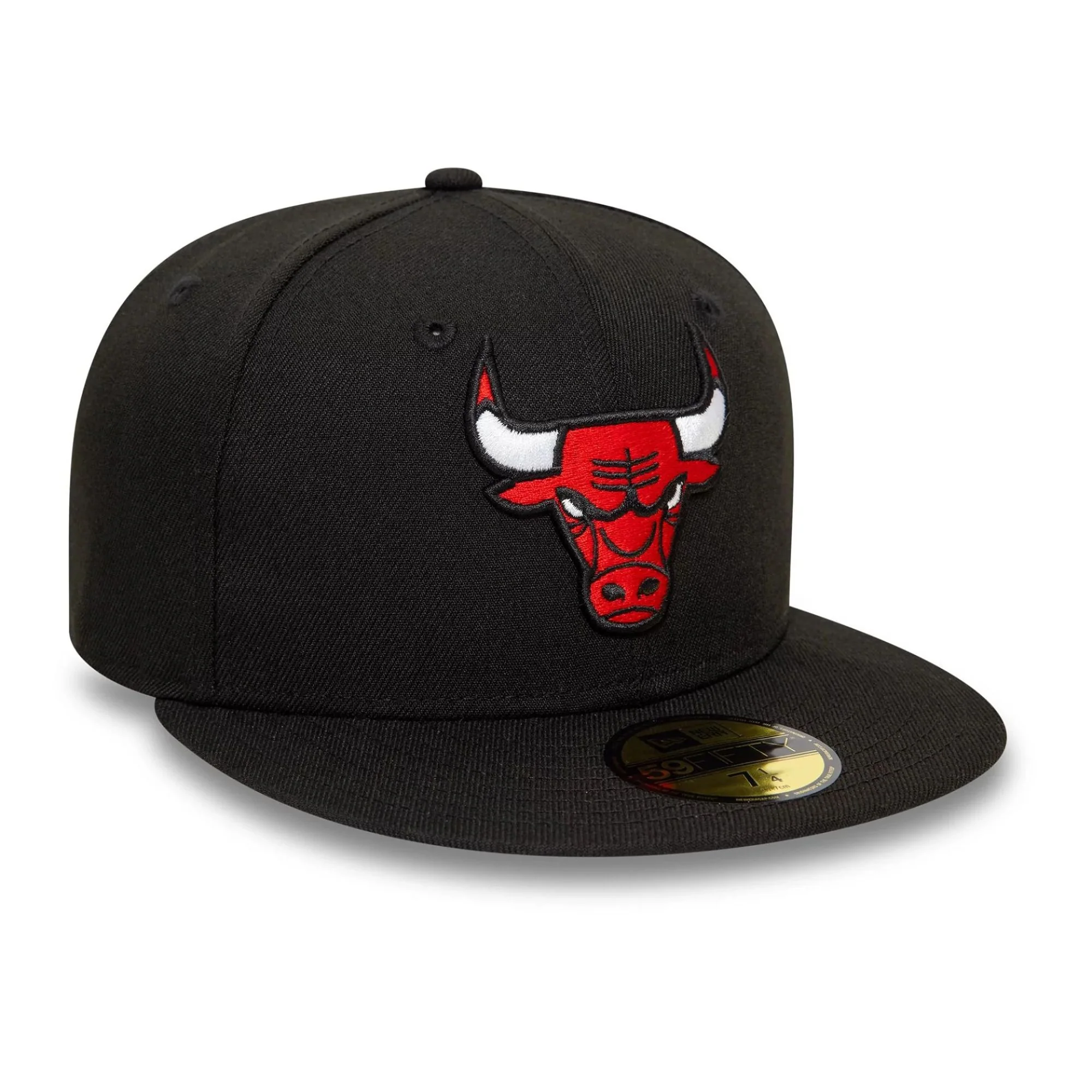 Chicago Bulls Essential Black 59Fifty Fitted Cap - Image 3