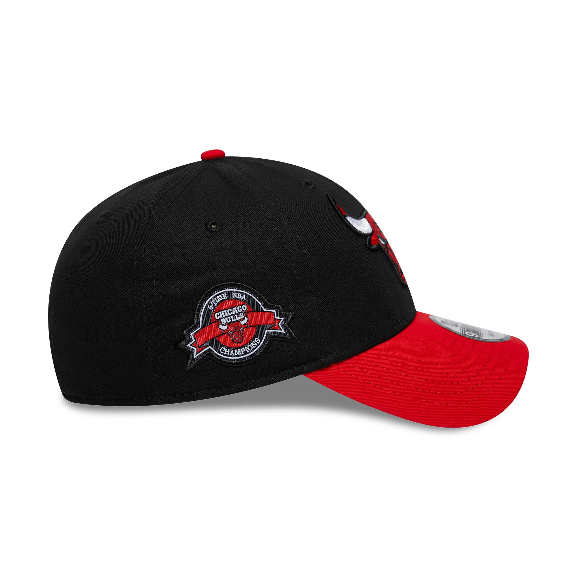 Chicago Bulls NBA Side Patch Black 9FORTY Adjustable Cap - Image 4