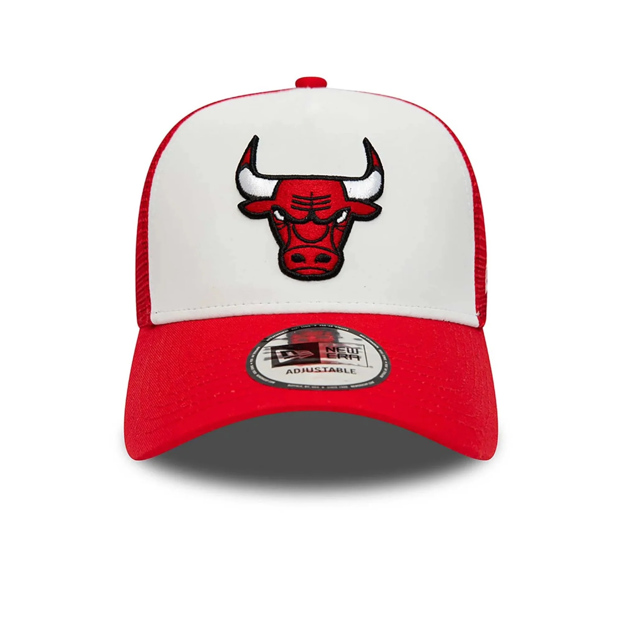 Chicago Bulls Team Colour Red A-Frame Trucker Cap - Image 2