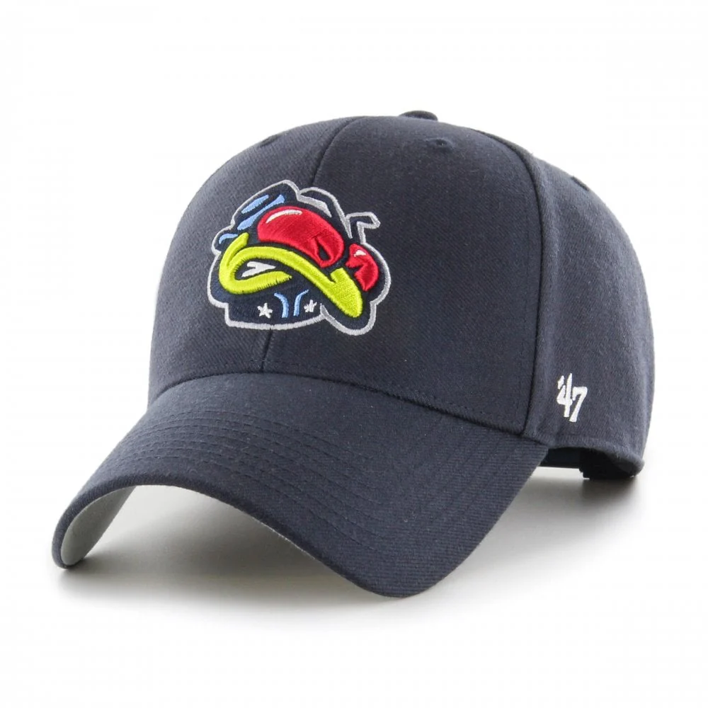 Columbus Blue Jackets Vintage Navy Sure Shot Adjustable Cap