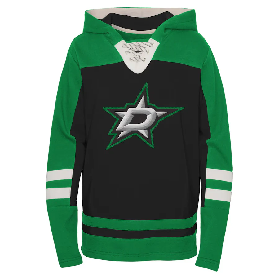 Dallas Stars Ageless Pullover Hockey Youth Hoodie - Image 2