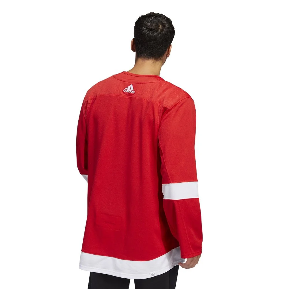 Detroit Red Wings Home Authentic Primegreen Red Jersey - Image 5