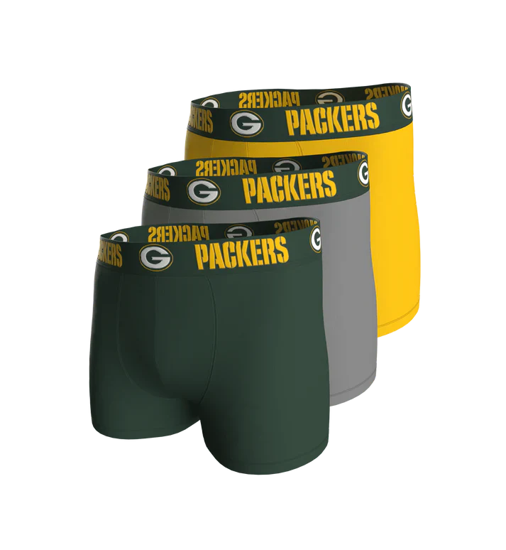 Green Bay Packers Men's Boxer Shorts [3 Pack] - Image 20