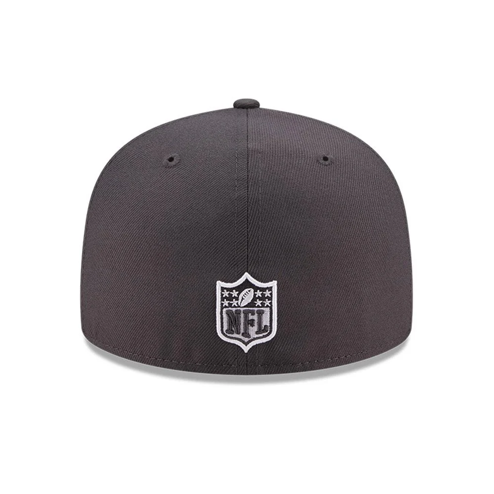 Green Bay Packers Grey 59Fifty Fitted Cap - Image 2