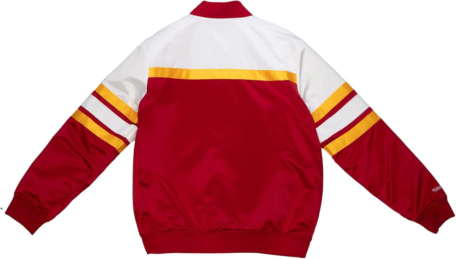 Kansas City Chiefs Script Heavyweight Satin Jacket - Image 2