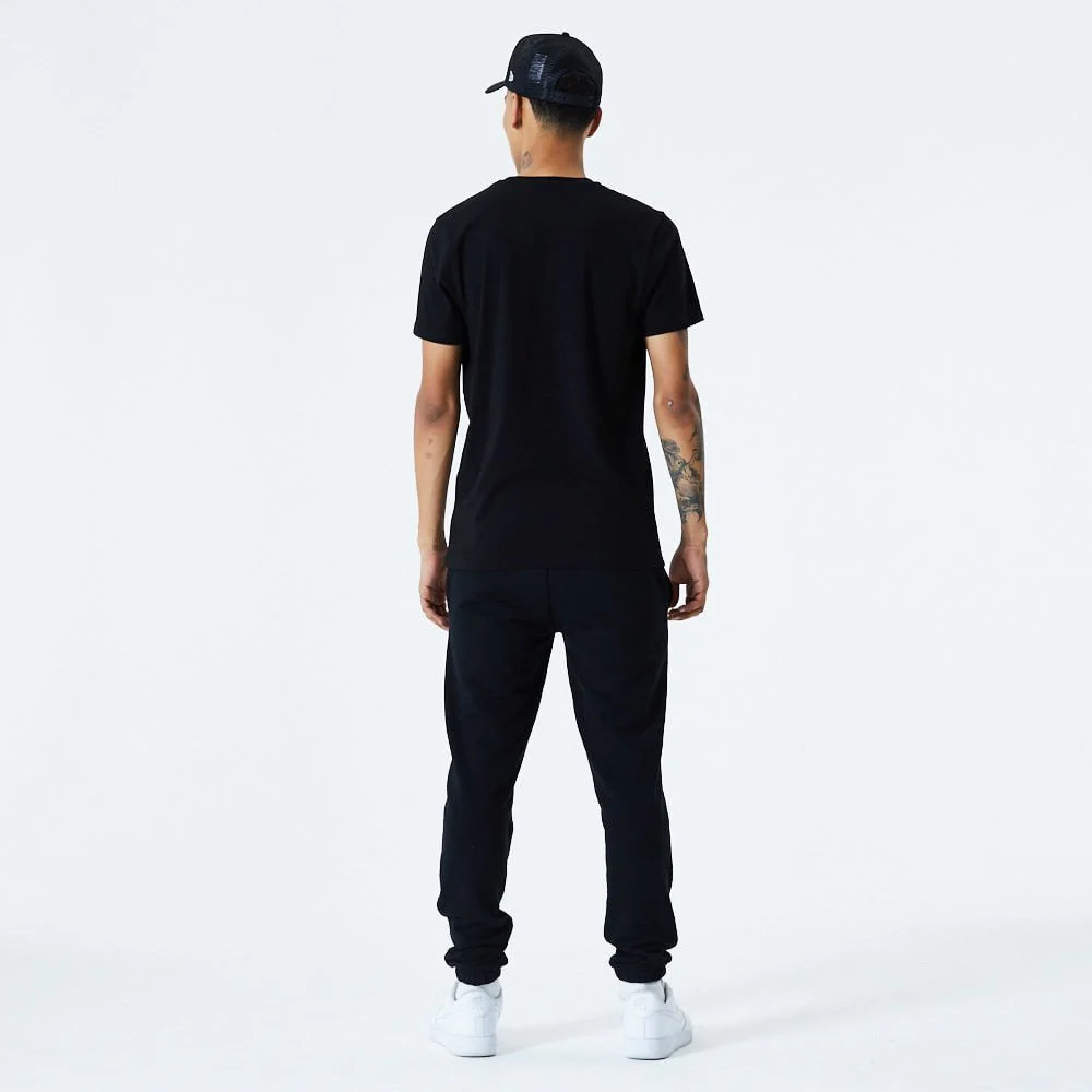 Las Vegas Raiders Helmet and Wordmark Black T-Shirt - Image 5