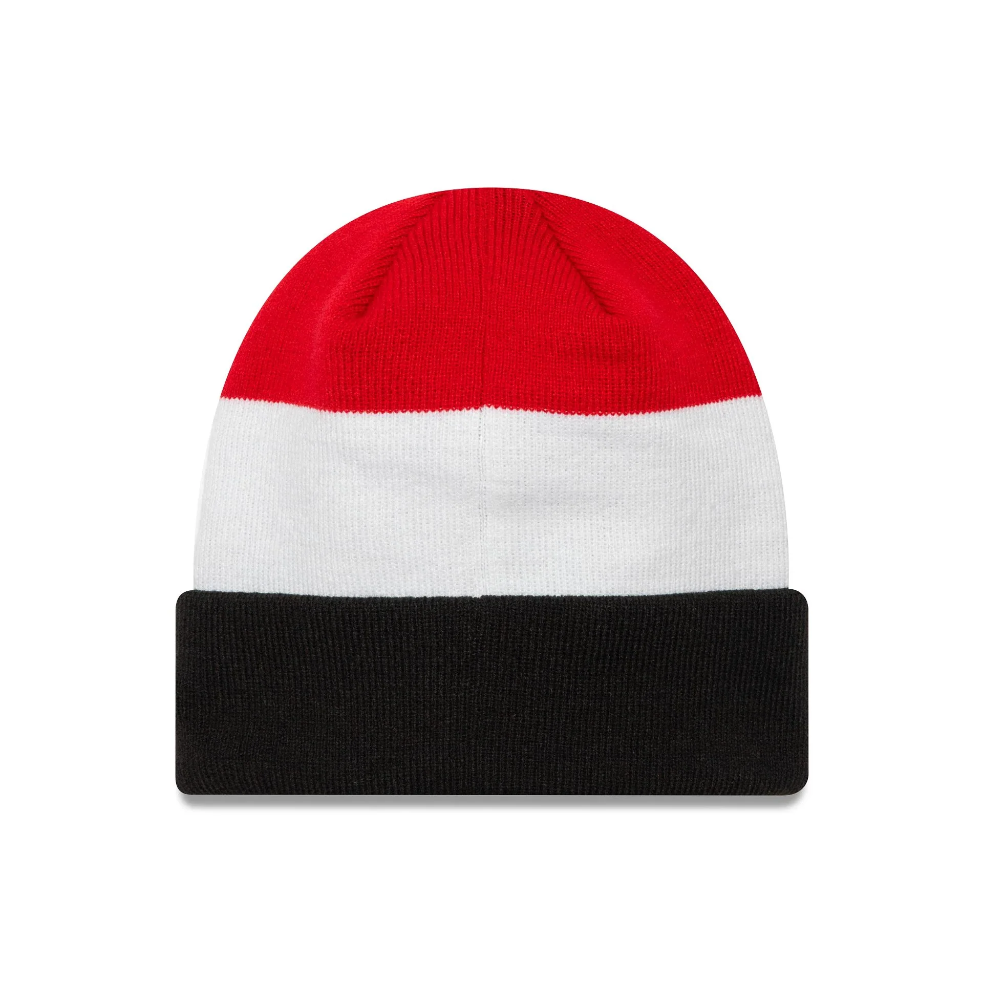 Manchester United FC Flag Black Cuff Knit Beanie Hat