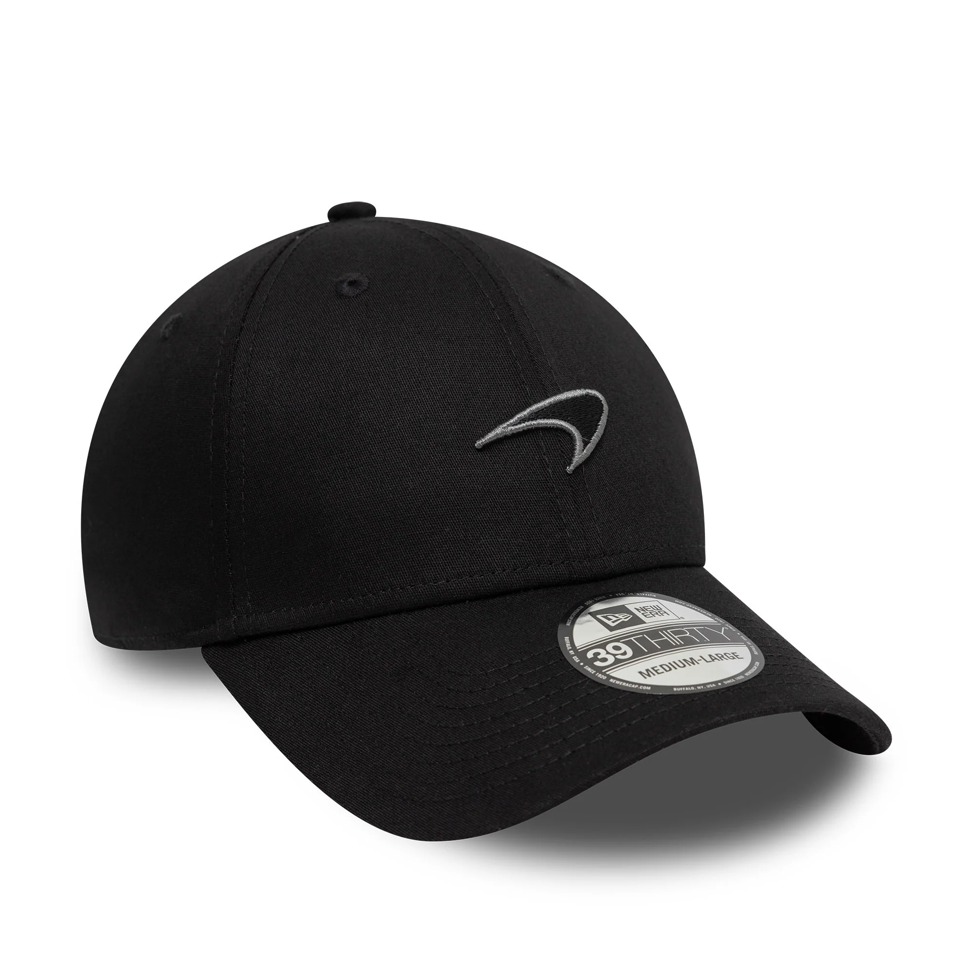 McLaren Seasonal Black 39Thirty Stretch Fit Cap - Image 3