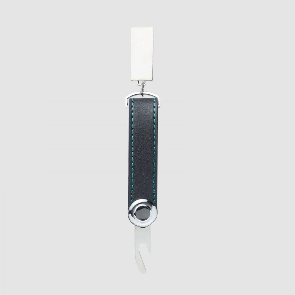 Mercedes-AMG Petronas Leather Keyring - Image 2