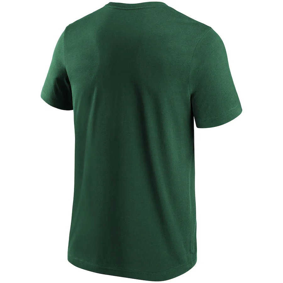 Miami Hurricanes Primary Logo T-Shirt Green - Image 2