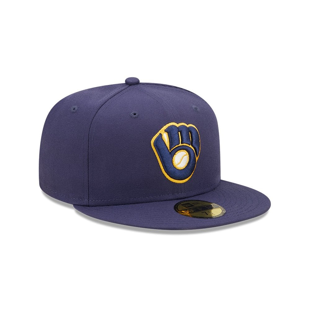 Milwaukee Brewers On Field 59Fifty Fitted Cap - Image 3