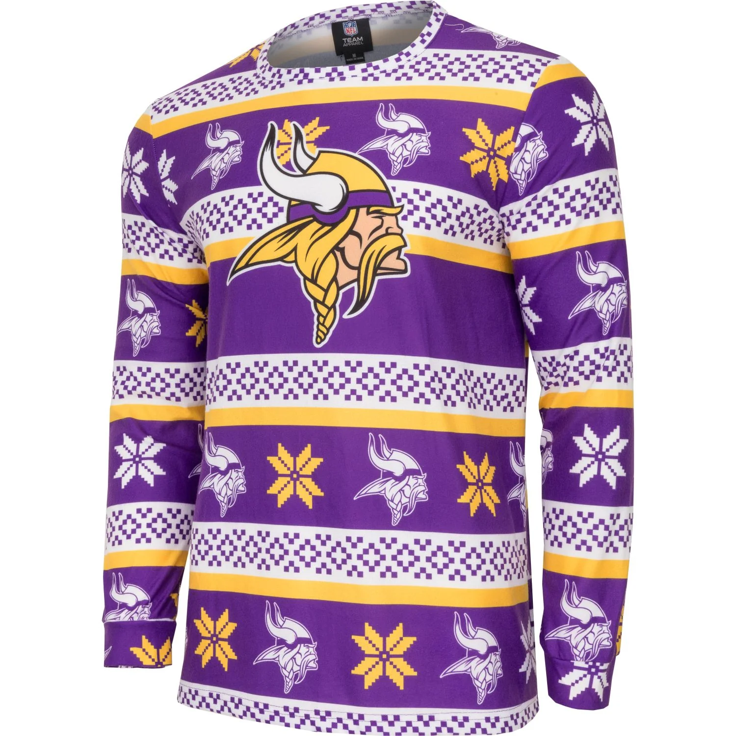 Minnesota Vikings NFL Unisex Christmas Pajama Set - Image 2