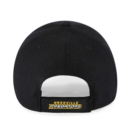 Nashville Predators Black MVP Adjustable Cap - Image 2