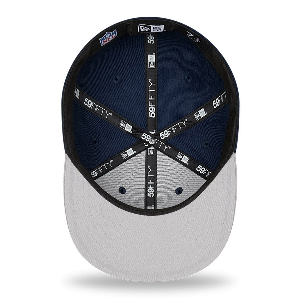 New England Patriots Super Bowl Patch 59Fifty Fitted Cap - Image 4