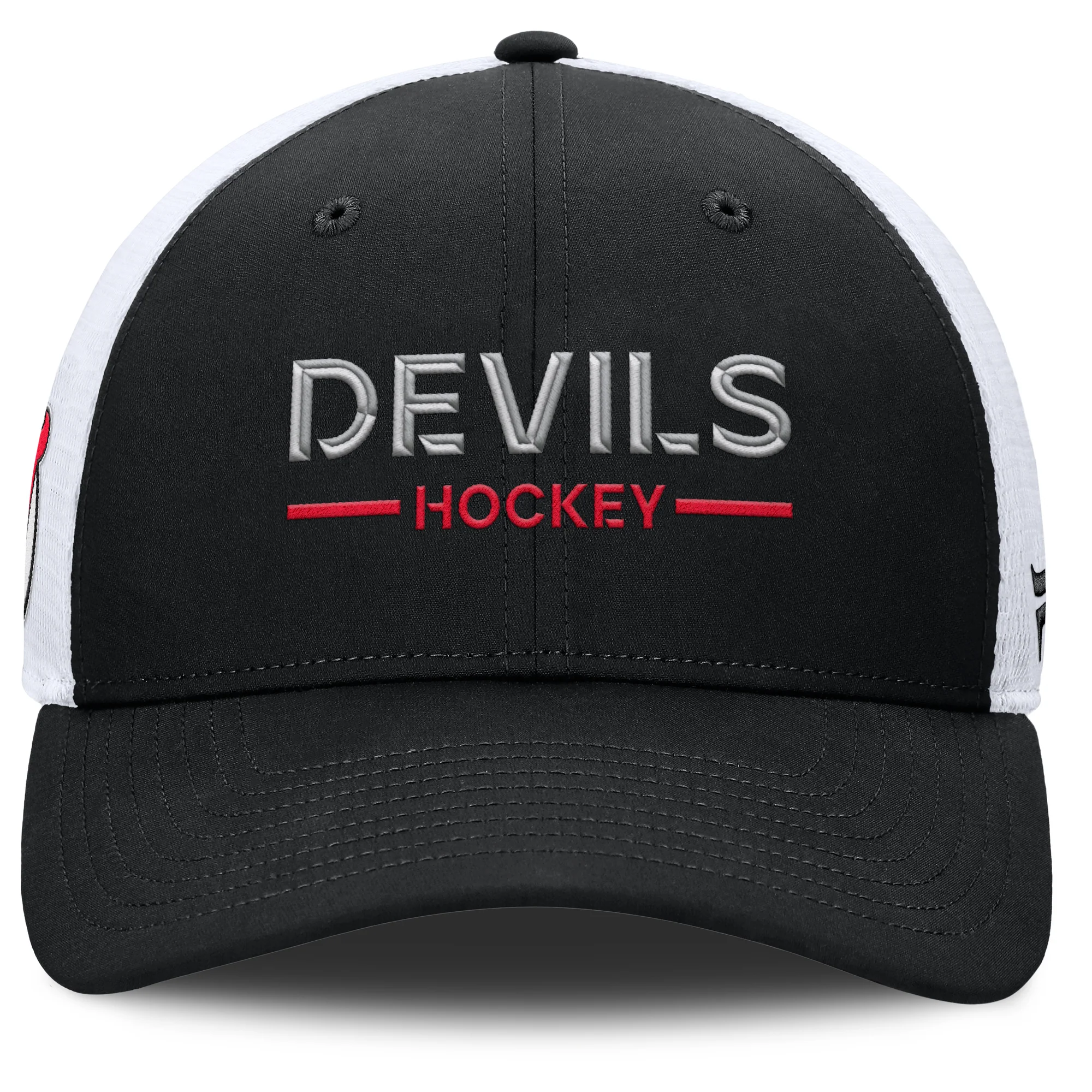 New Jersey Devils Authentic Pro Rink Structured Adjustable Snapback Cap - Image 4