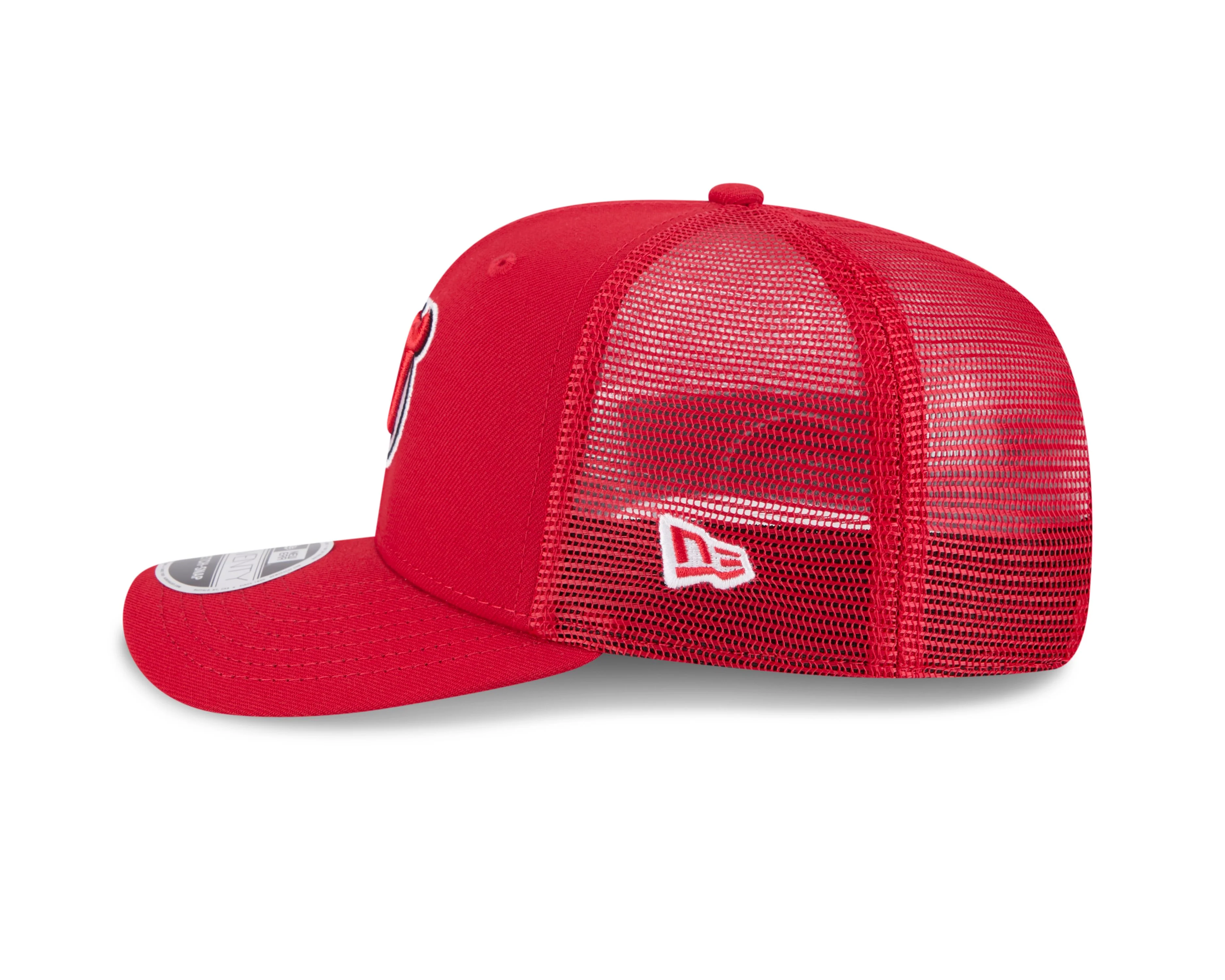 New Jersey Devils Team Colour 9Seventy Stretch Snapback Cap - Image 4