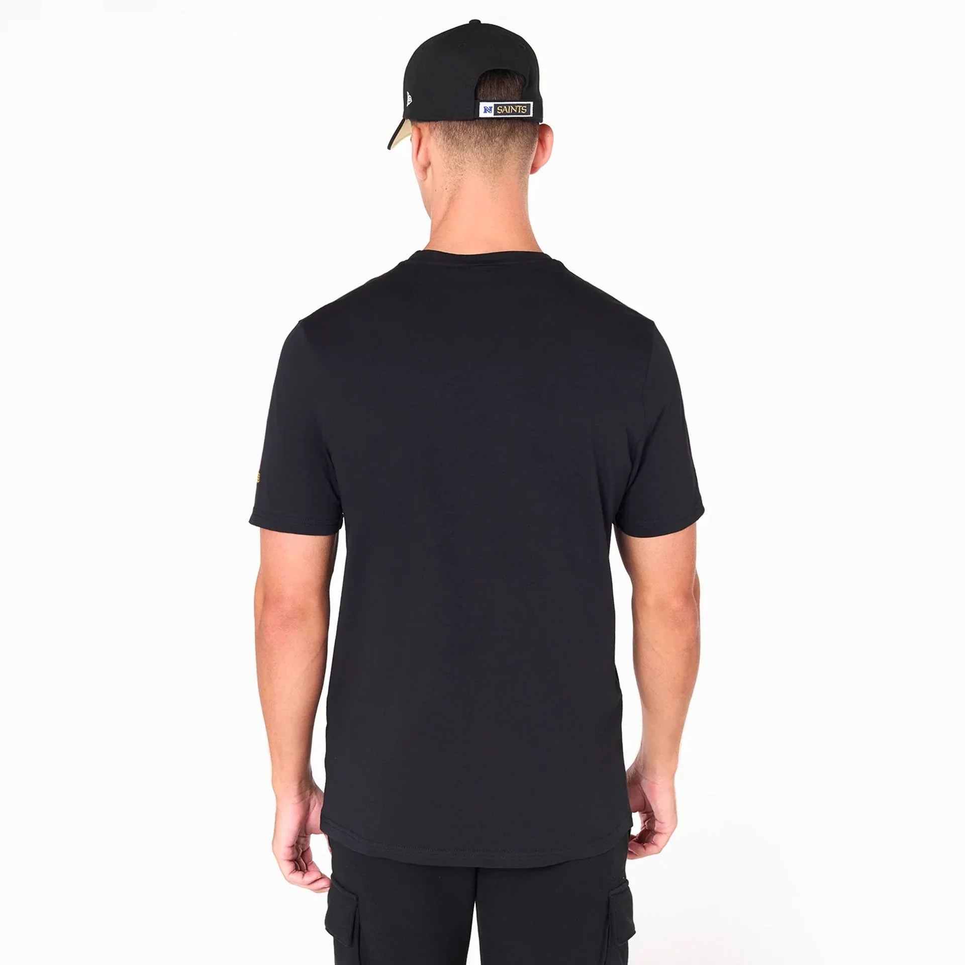 New Orleans Saints Regular Black T-Shirt - Image 6