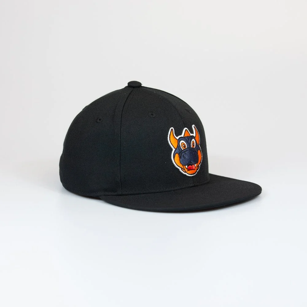 New York Islanders Mascot Flat Brim Snapback Cap - Image 3