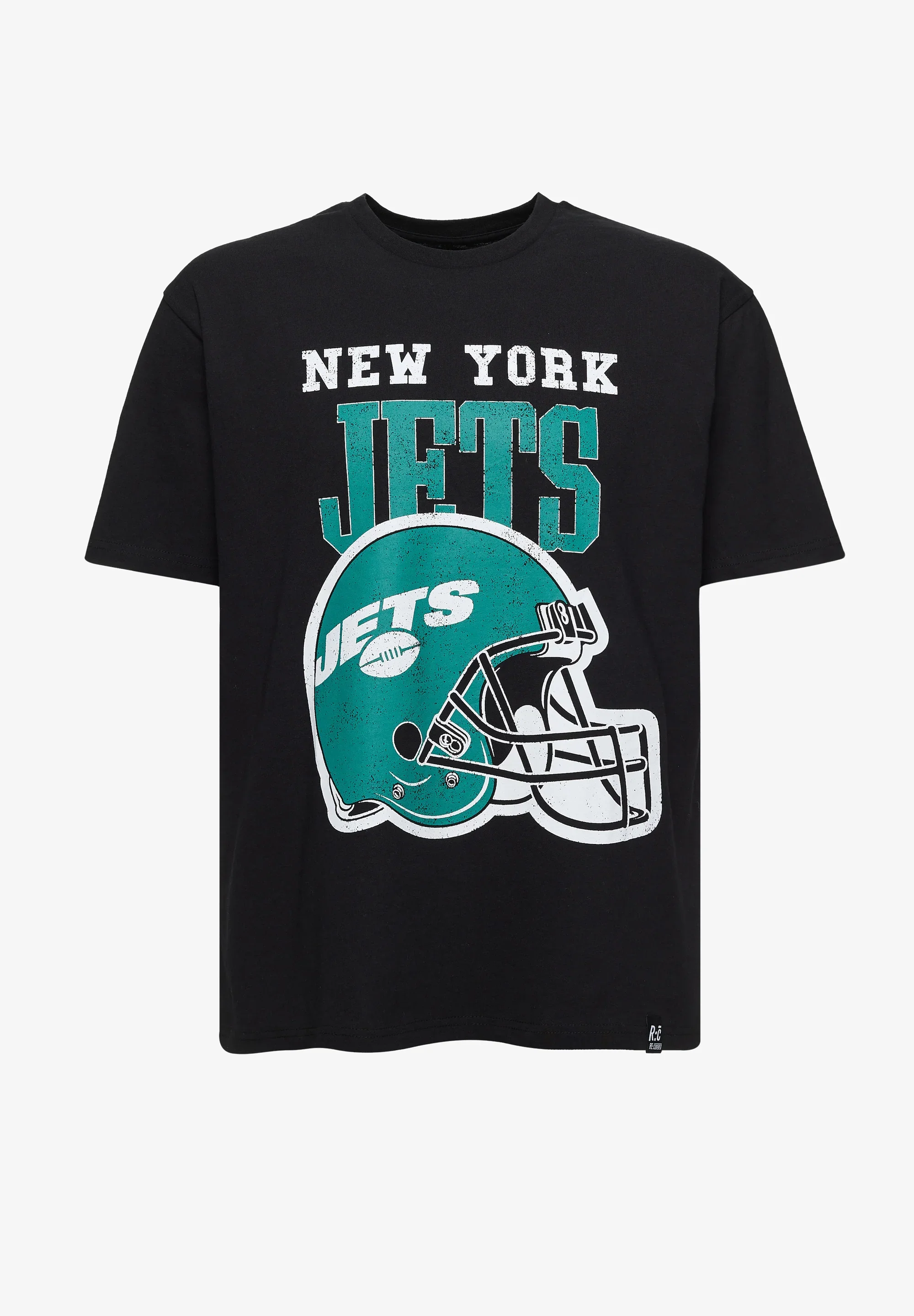 New York Jets Helmet Relaxed T-Shirt