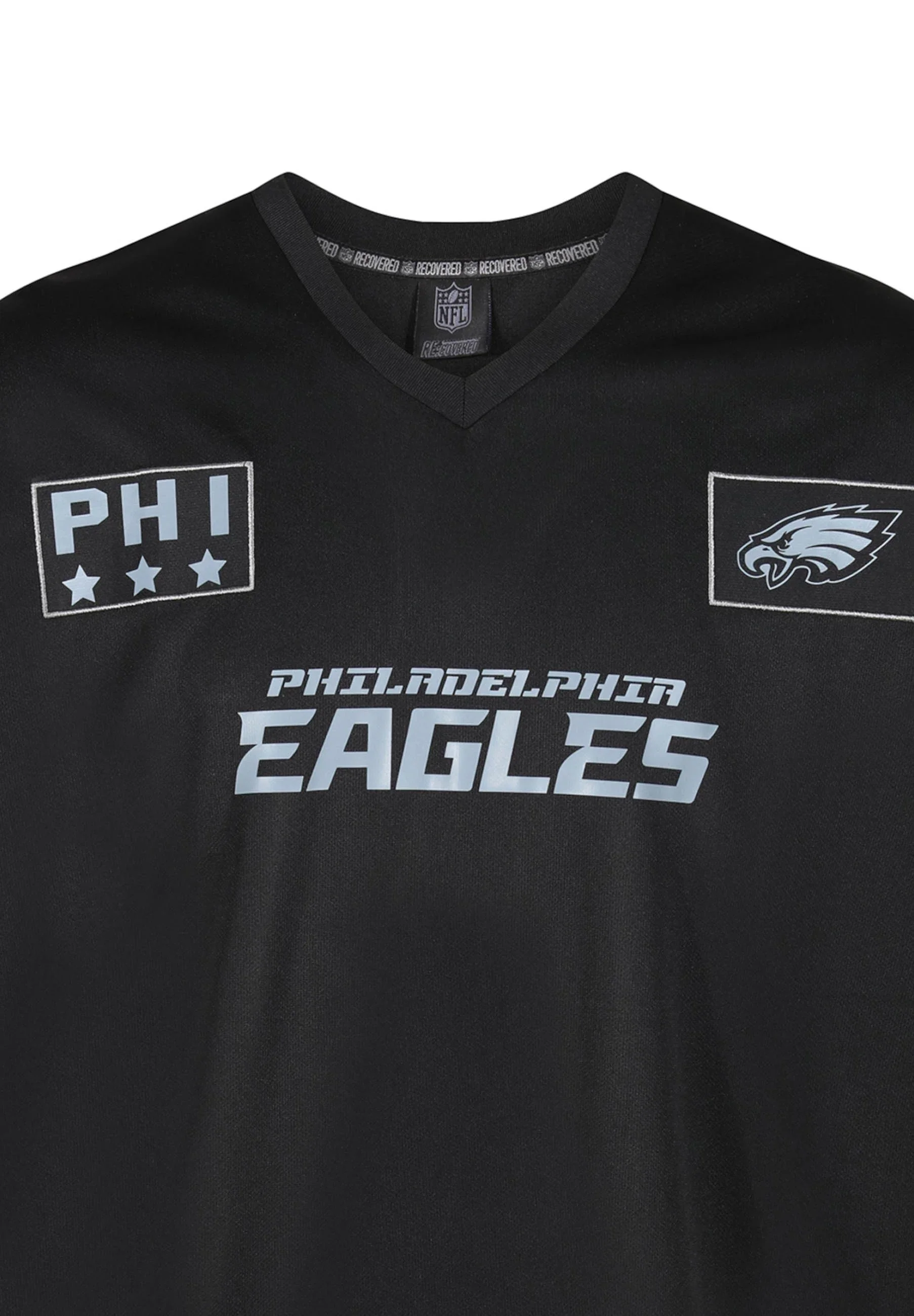 Philadelphia Eagles Black Oversize Mesh 33 Mesh Jersey - Image 2