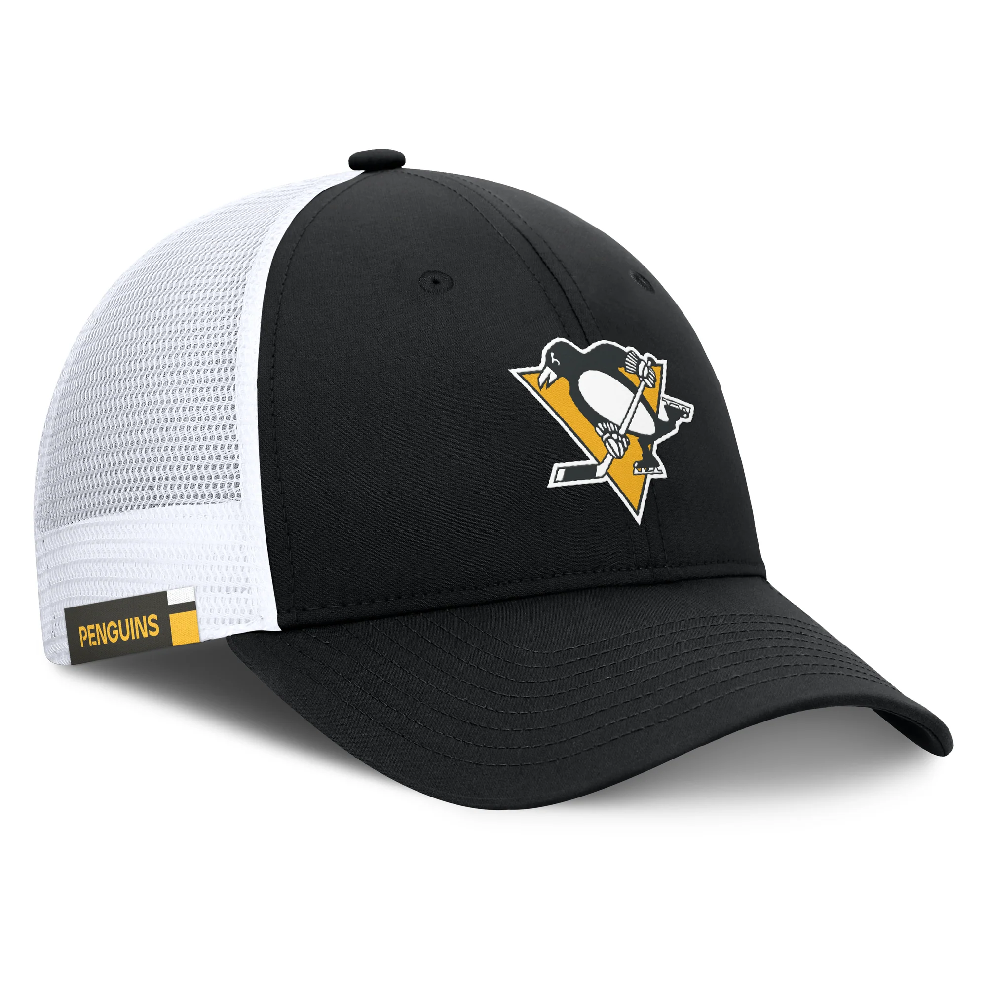 Pittsburgh Penguins Authentic Pro Rink Structured Adjustable Snapback - Image 4