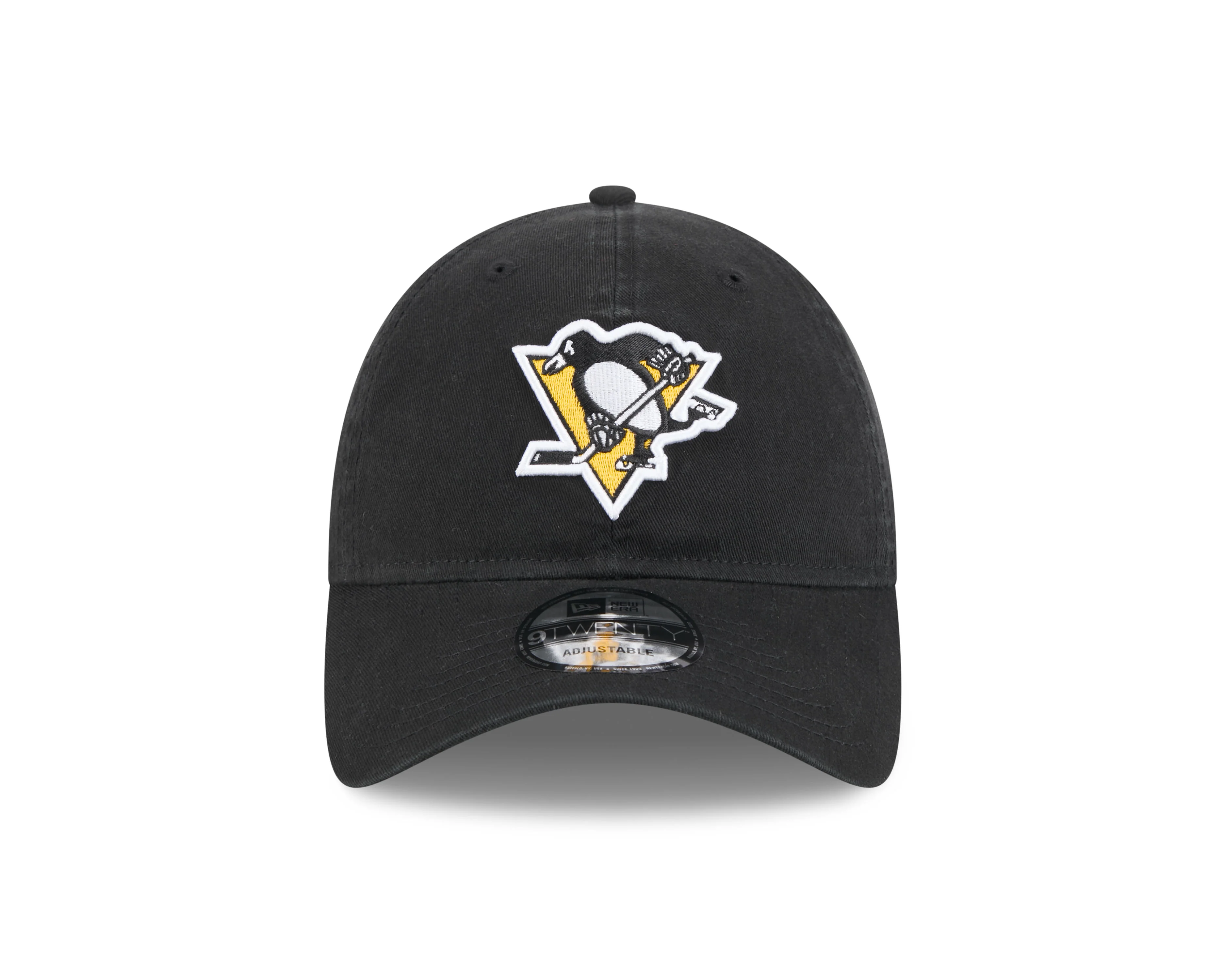 Pittsburgh Penguins Official Team Colours Black 9Twenty Adjustable Cap - Image 3