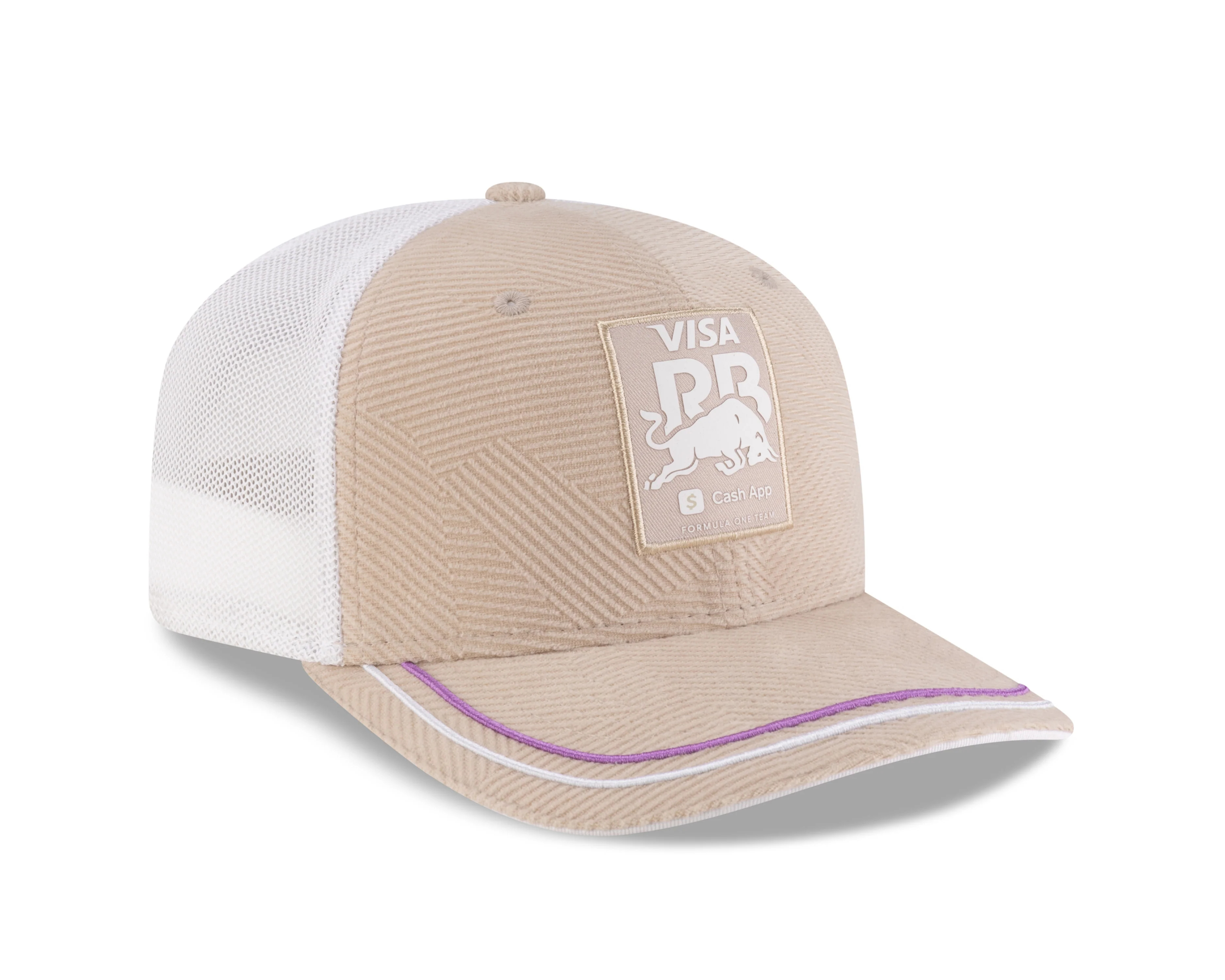 Racing Bulls Monaco Race Special Cream 9SEVENTY Stretch Snap Adjustable Cap - Image 3