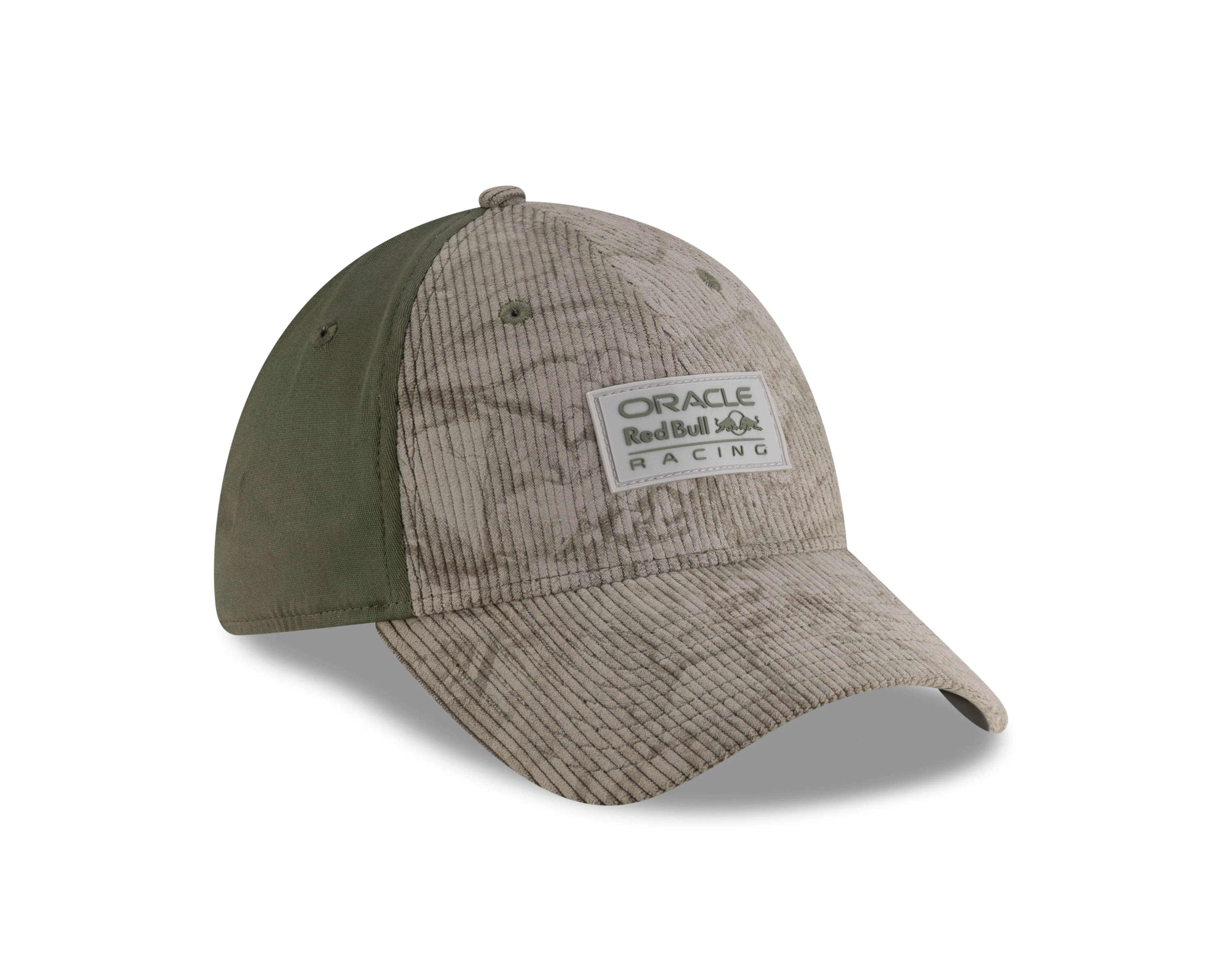 Red Bull Racing Cord Open Green 39THIRTY Stretch Fit Cap - Image 3