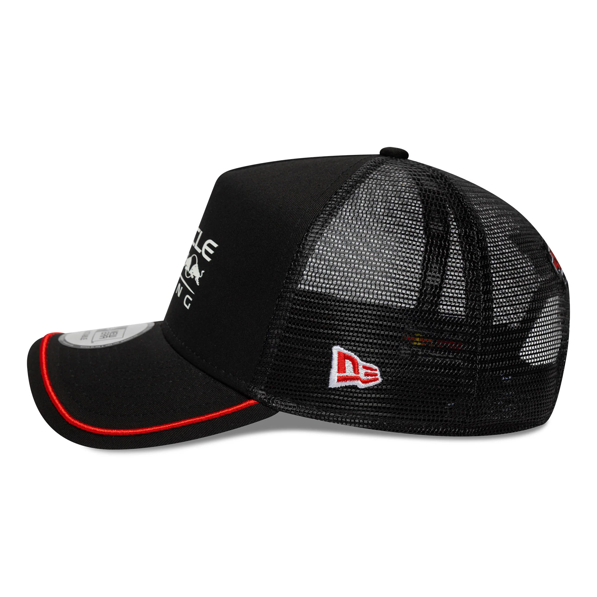 Red Bull Racing Patch Black 9FORTY A-Frame Trucker Cap - Image 6