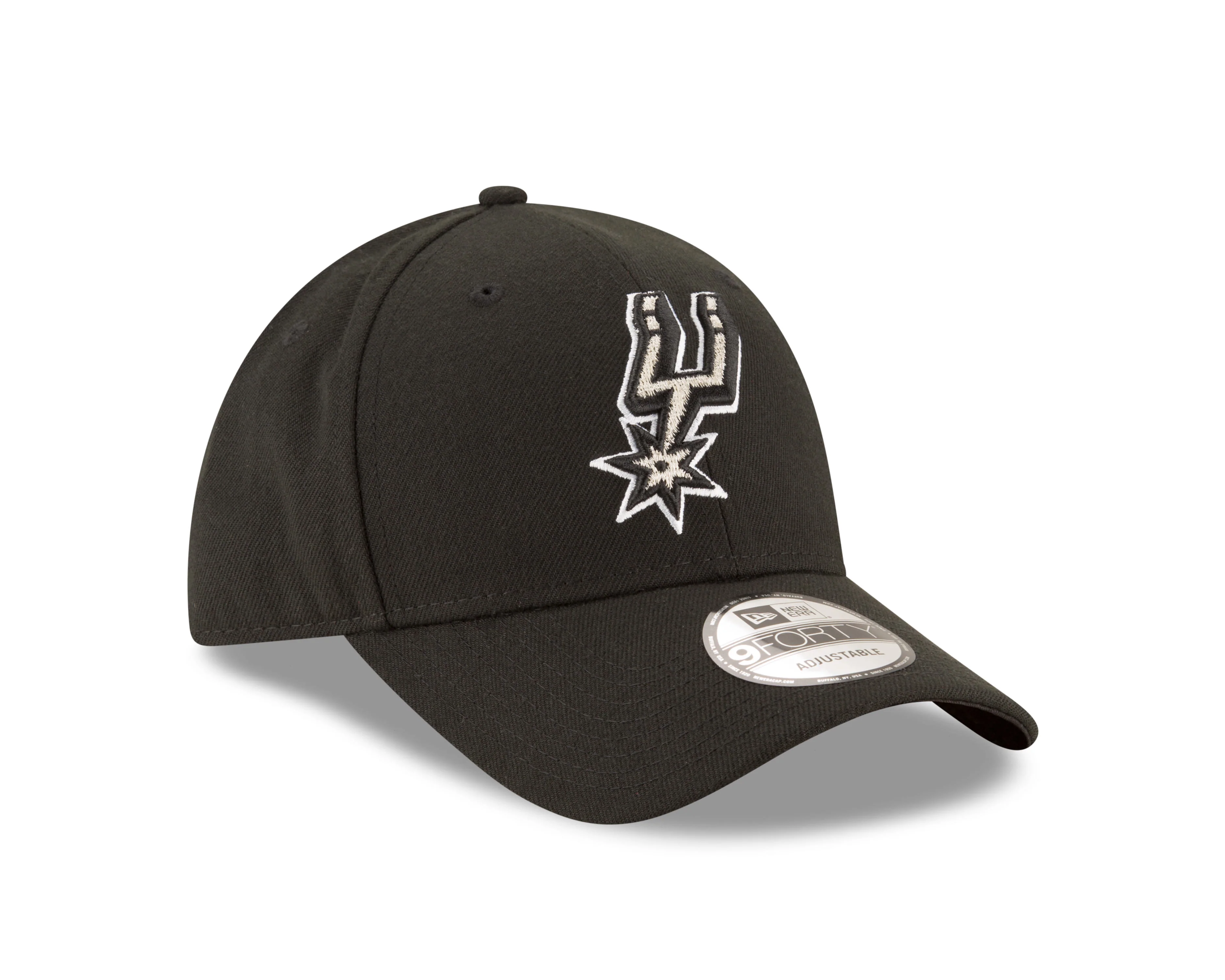 San Antonio Spurs The League Black 9Forty Adjustable Cap - Image 3