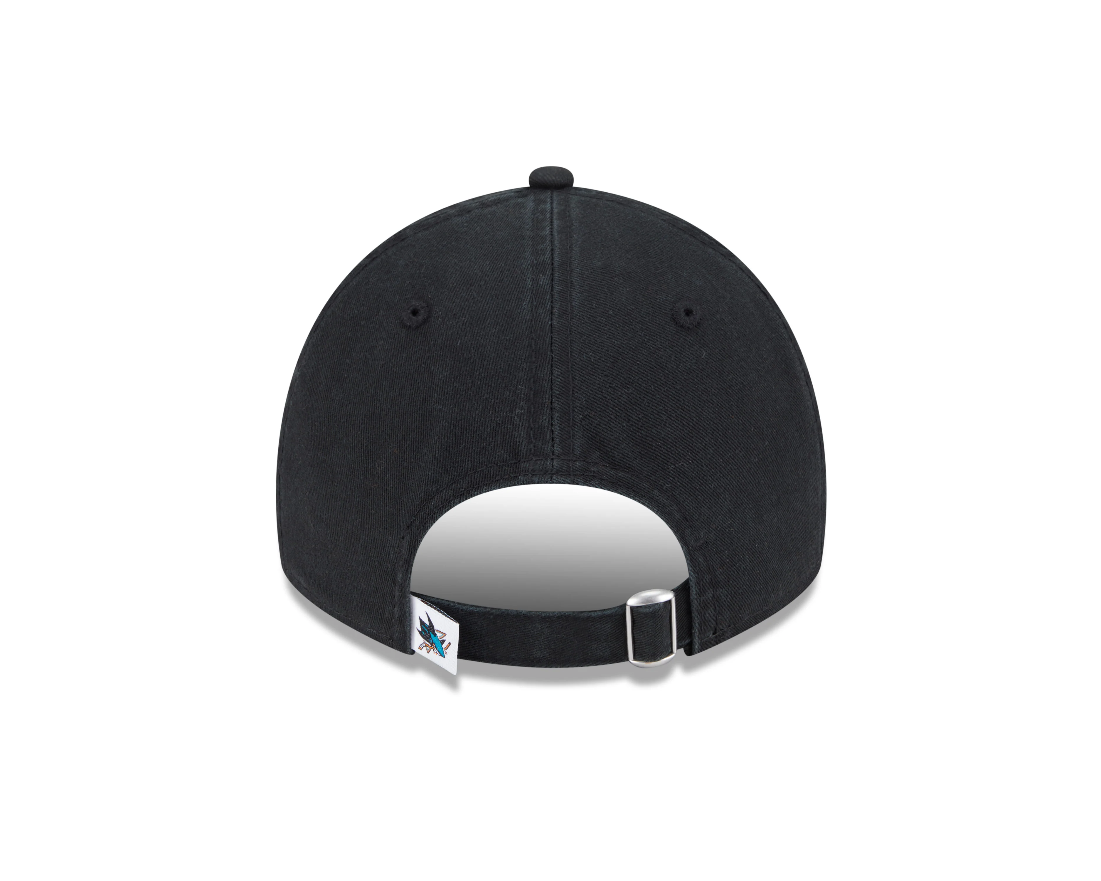 San Jose Sharks Official Team Colours Black 9Twenty Adjustable Cap - Image 5