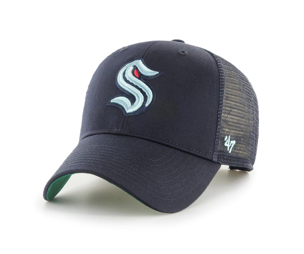 Seattle Kraken Navy Branson Trucker Cap
