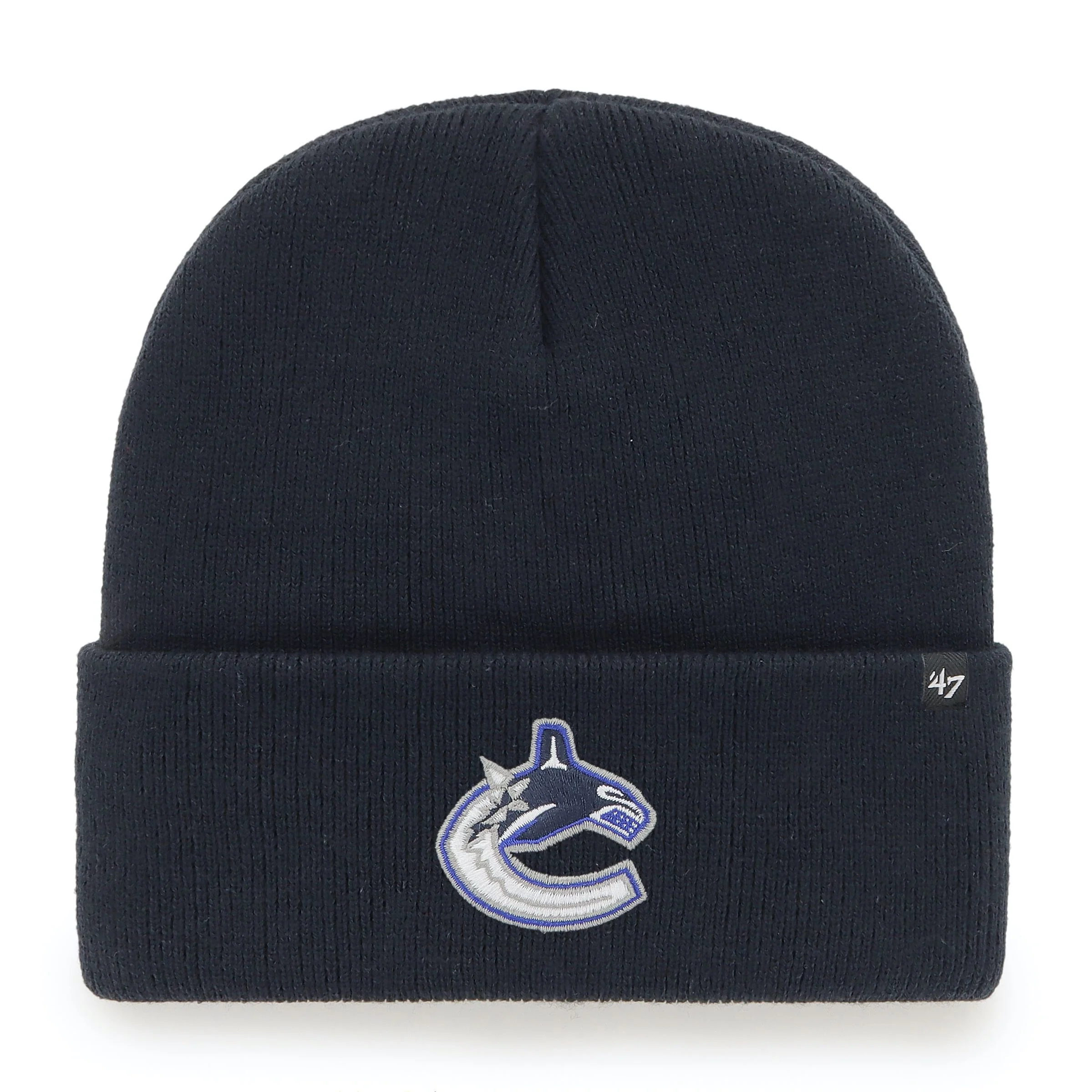 Vancouver Canucks Navy Haymaker Beanie
